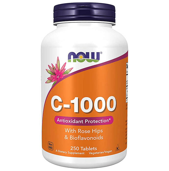 Now Foods C-1000 with Rose Hips & Bioflavonoids Tablet