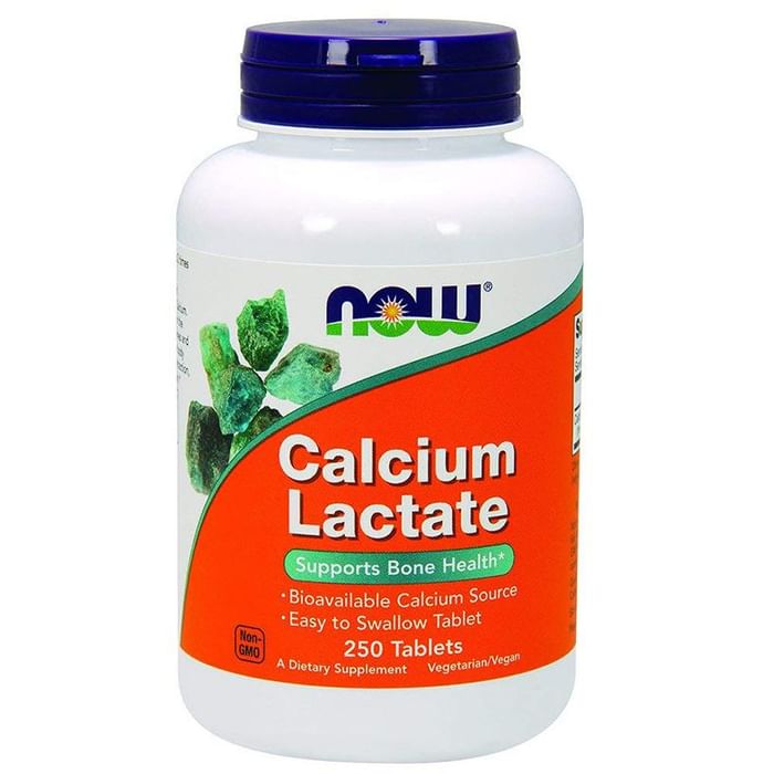 Now Foods Calcium Lactate Tablet