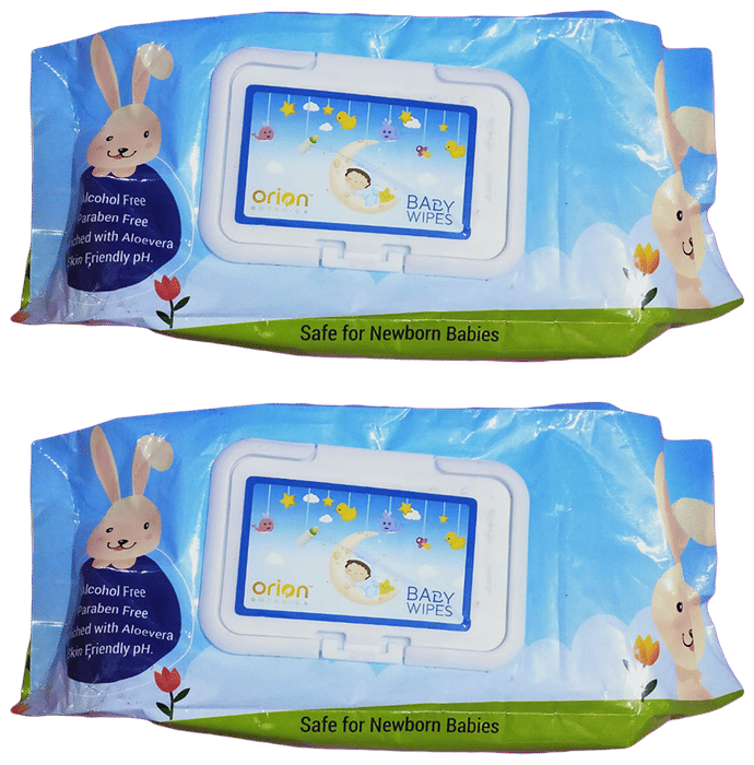 Orion Botanica Baby Wipes (80 Each)