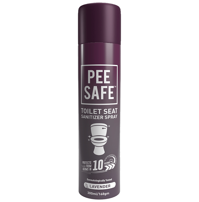 Pee Safe Toilet Seat Sanitizer Spray Lavender