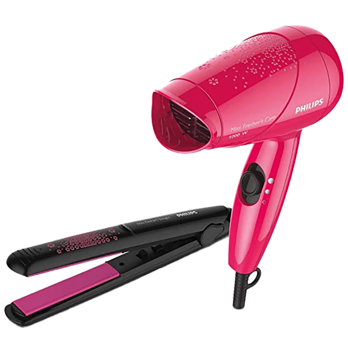 Philips Combo Pack of HP8643/46 Straightener and Hair Dryer