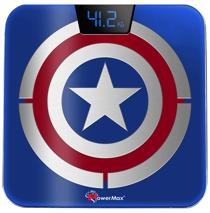Powermax Fitness BCA-140 Bluetooth Smart Scale Marvel Edition