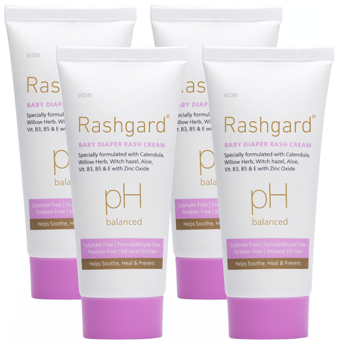 Rashgard PH Balanced Baby Diaper Rash Cream (50gm Each)