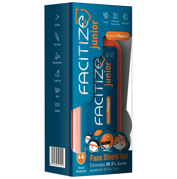 RxSafe Facitize Junior Face Shield Gel Sanitizer