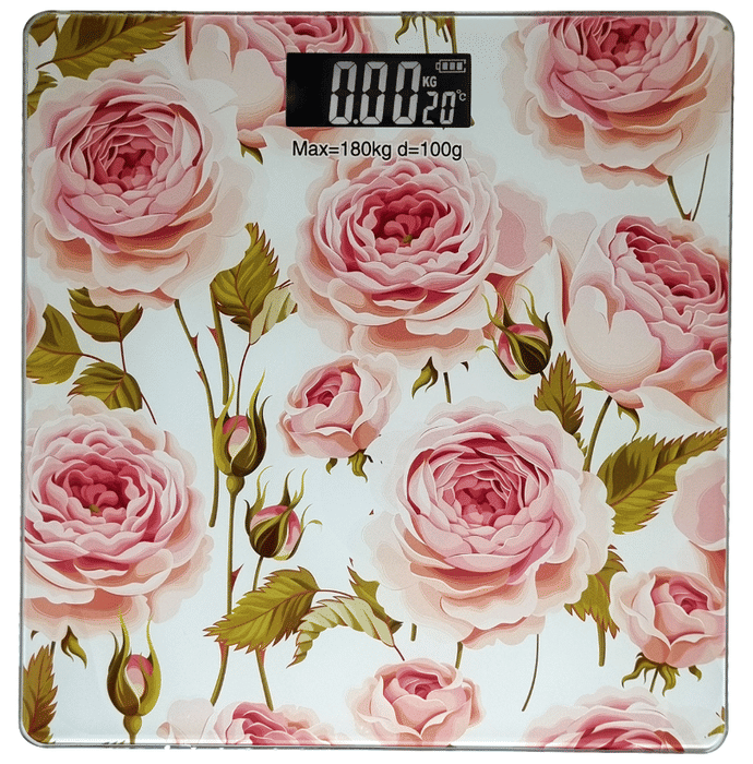 Sahyog Wellness Personal Digital Weighing Scale Flower Design