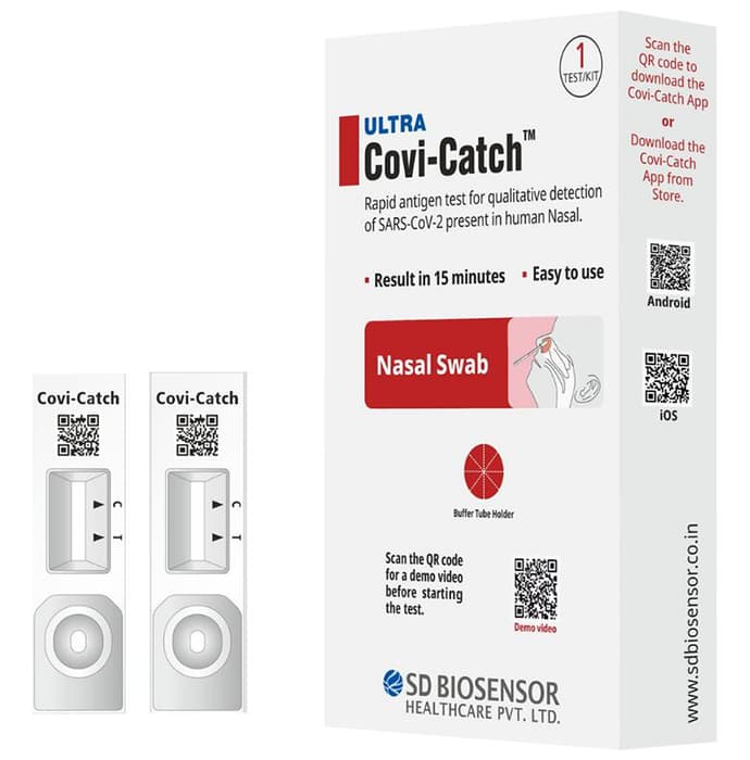 SD Biosensor Ultra Covi-Catch Self Test Kit