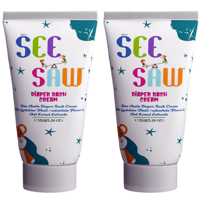 See Saw Diaper Rash Cream (150gm Each)