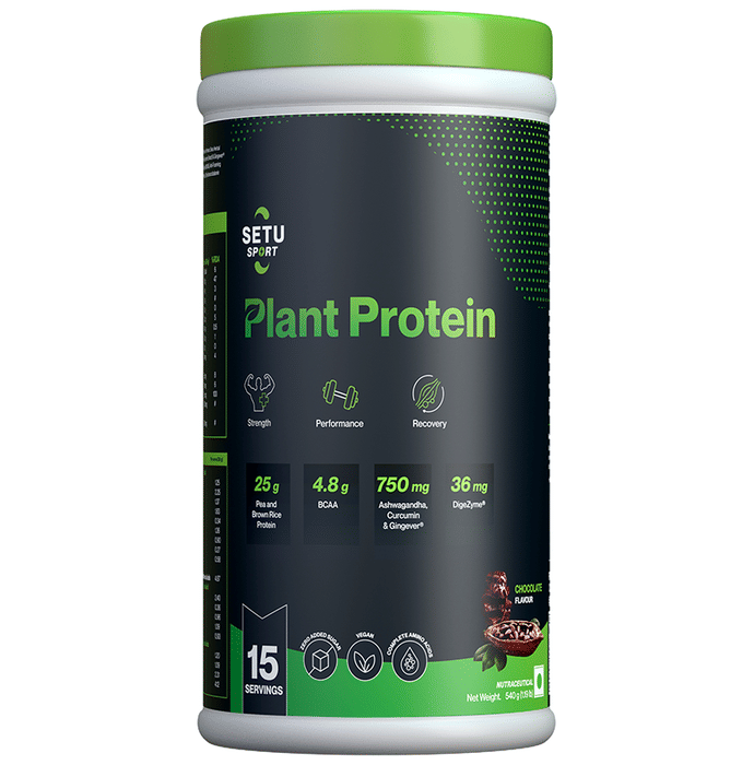 Setu Sport Plant Protein Powder Chocolate