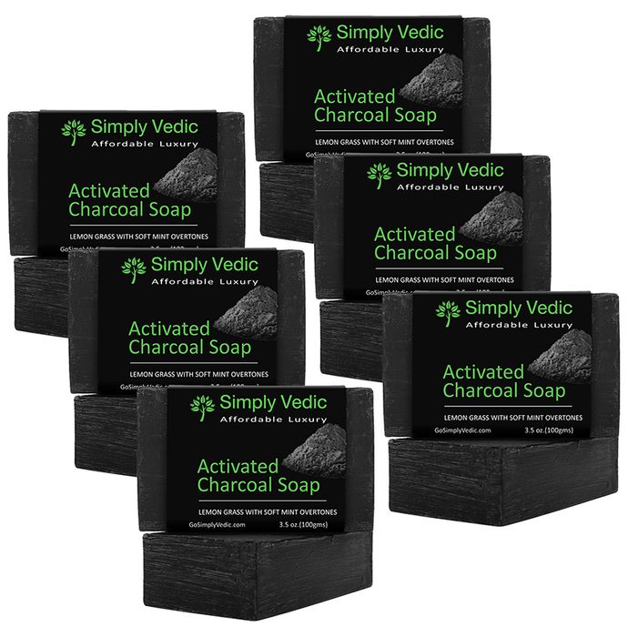 Simply Vedic Activated Charcoal Soap