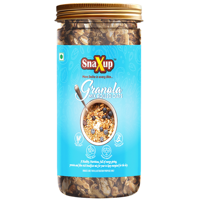 Snaxup Granola Mix With Rolled Oats