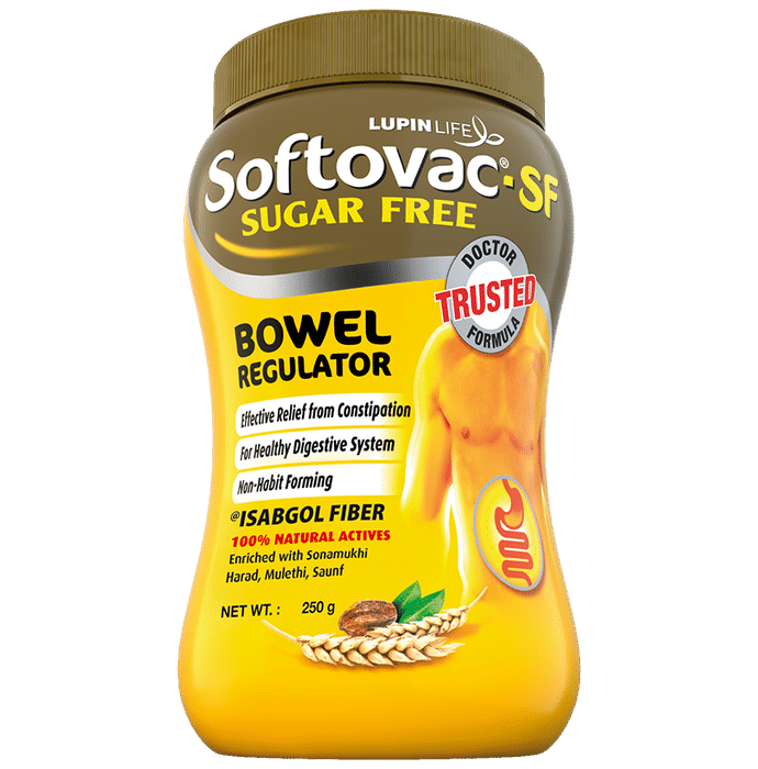 Softovac -SF Bowel Regulator Powder | For Constipation, Digestion & Liver Care | Stomach Care | Sugar-free