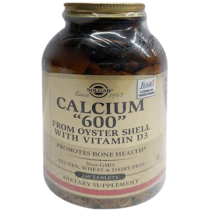 Solgar Calcium 600 Tablet