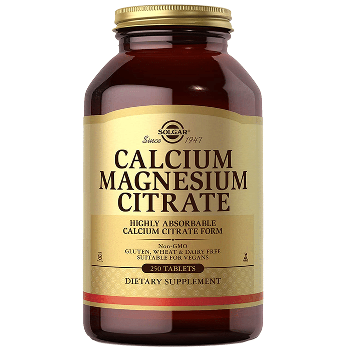 Solgar Calcium Magnesium Citrate Tablet