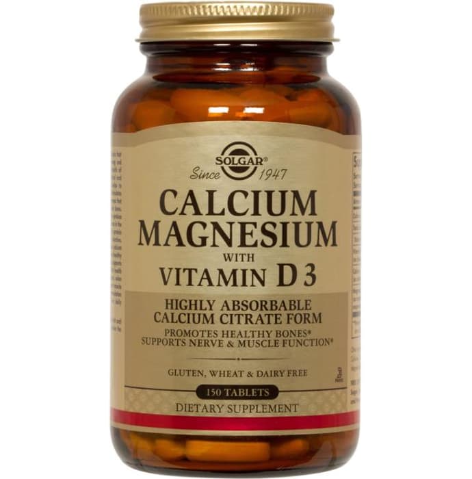 Solgar Calcium Magnesium with Vitamin D3 Tablet