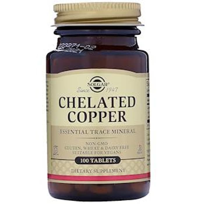 Solgar Chelated Copper Tablet