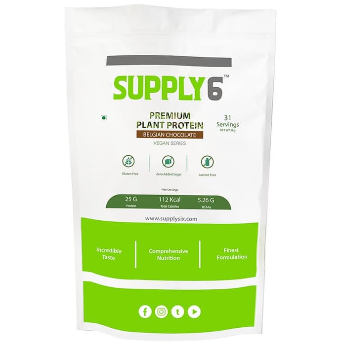 Supply6 Premium Plant Protein Belgian Chocolate