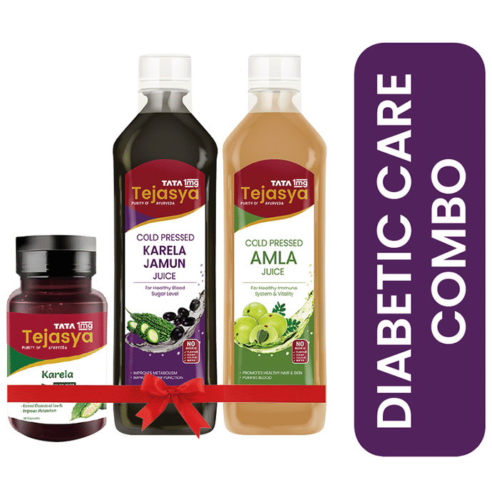 Tata 1mg Diabetes Care Combo Pack for Cholesterol & Blood Sugar Management