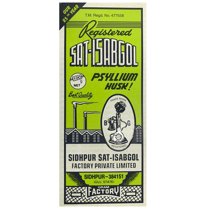 Telephone Brand Sat-Isabgol Psyllium Husk