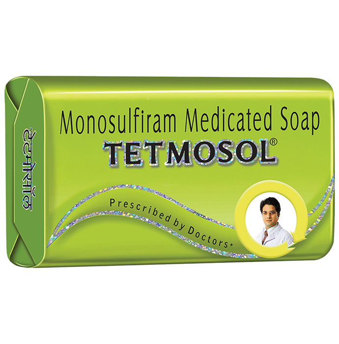 Tetmosol Medicated Soap with 5% Monosulfiram for Skin Infections