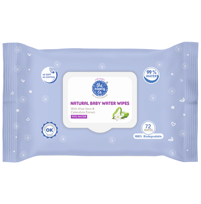 The Moms Co. Natural Baby Water Wipes