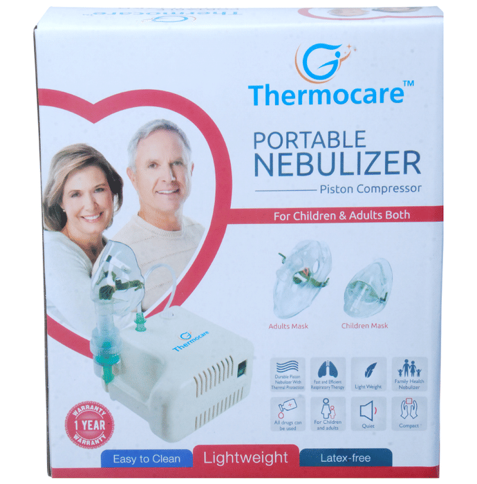 Thermocare Portable Nebulizer Piston Compressor