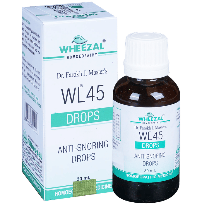 Wheezal Dr. Farokh J. Master's Wl 45 Anti-Snoring Drop