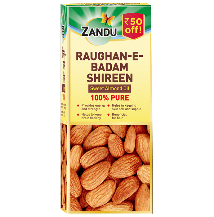 Zandu Raughan-E-Badam Shireen Sweet Almond Oil