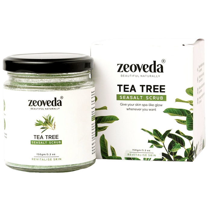Zeoveda Tea Tree Sea Salt Scrub
