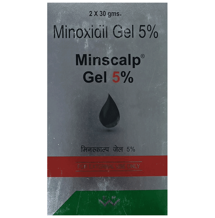 Minscalp 5% Gel (30gm Each) Gel