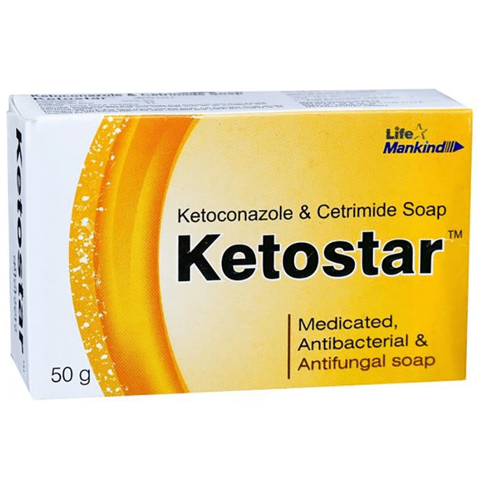 Ketostar Soap | Derma Care | For Dandruff Relief