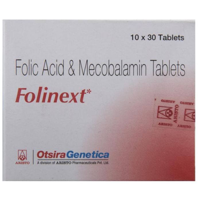 Folinext Tablet with Mecobalamin & Folic Acid