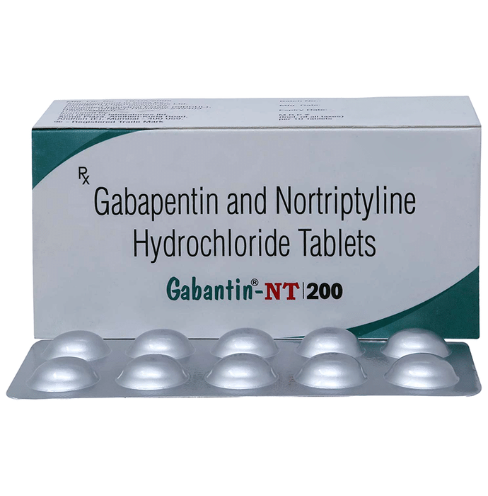 Gabantin NT 200mg/10mg Tablet