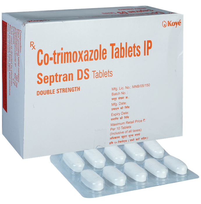 Septran DS 800mg/160mg Tablet