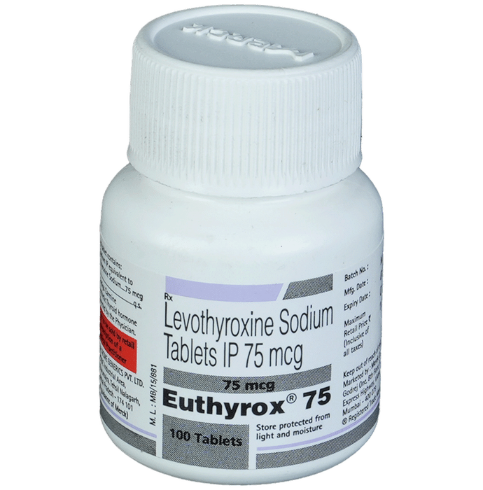 Euthyrox 75 Tablet