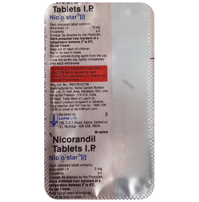 Nicostar 5 Tablet