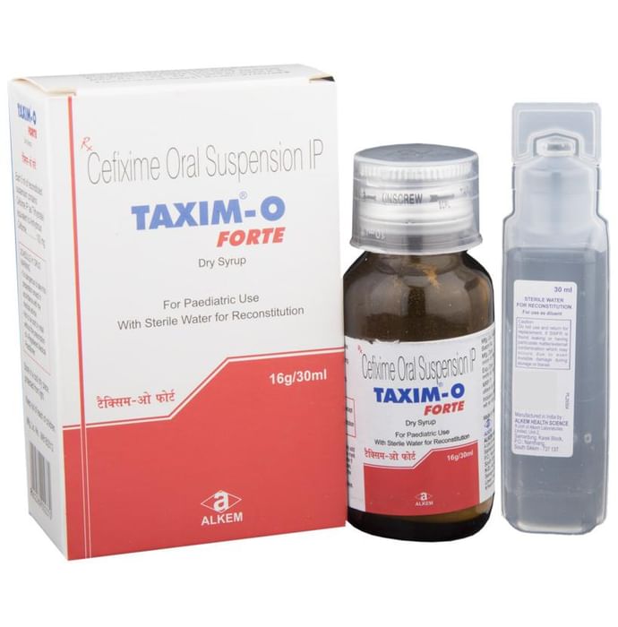 Taxim-O Forte Dry Syrup