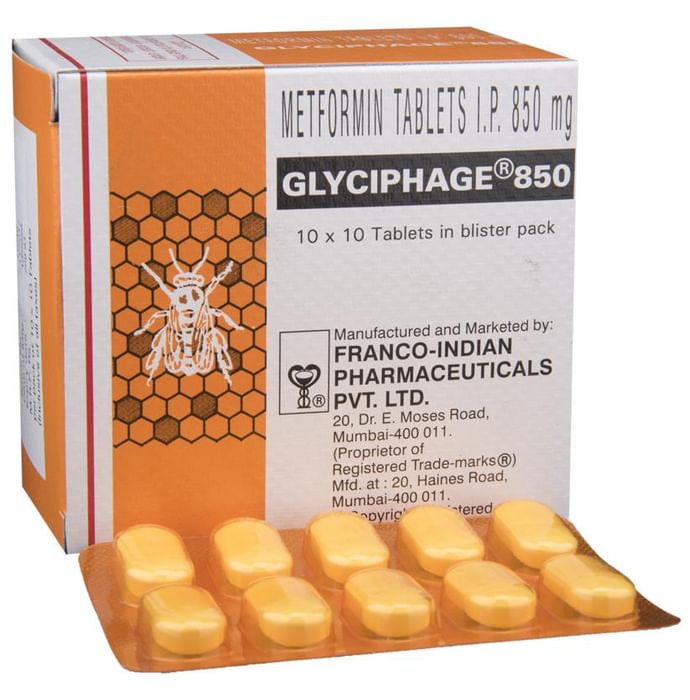 Glyciphage 850 Tablet