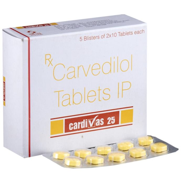Cardivas 25 Tablet