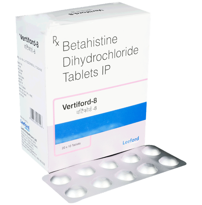 Vertiford 8mg Tablet