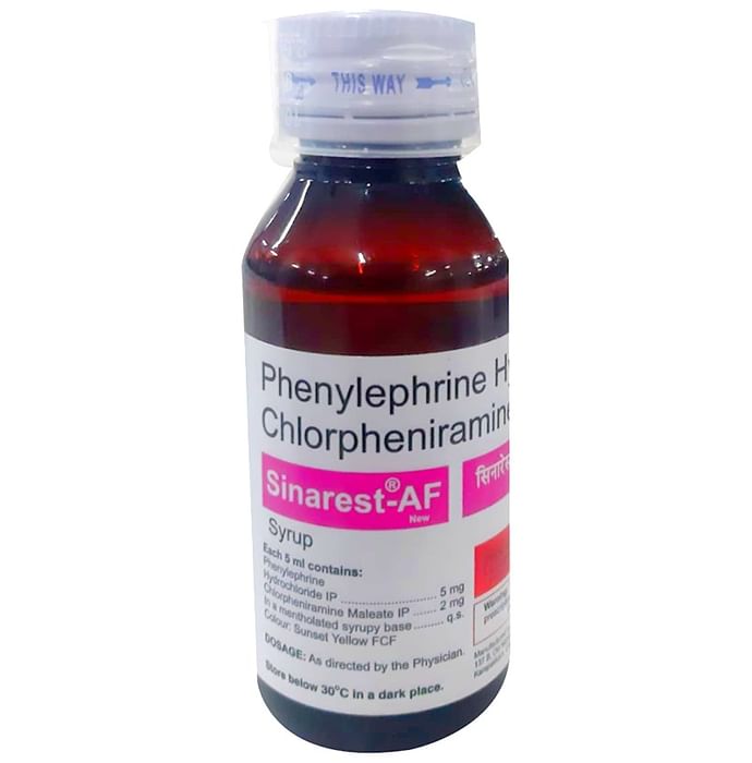 Sinarest AF New Syrup
