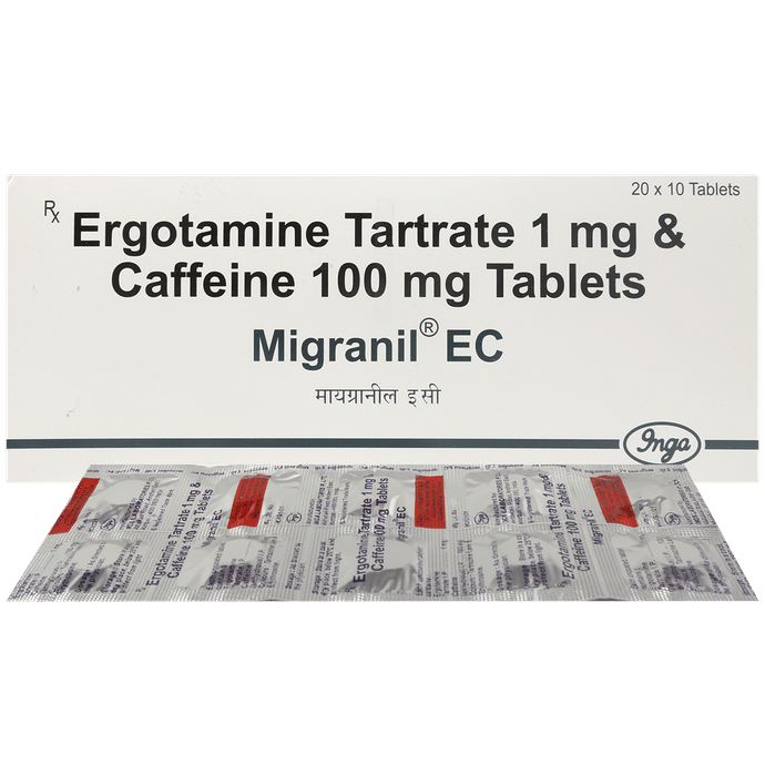 Migranil EC 1mg/100mg Tablet