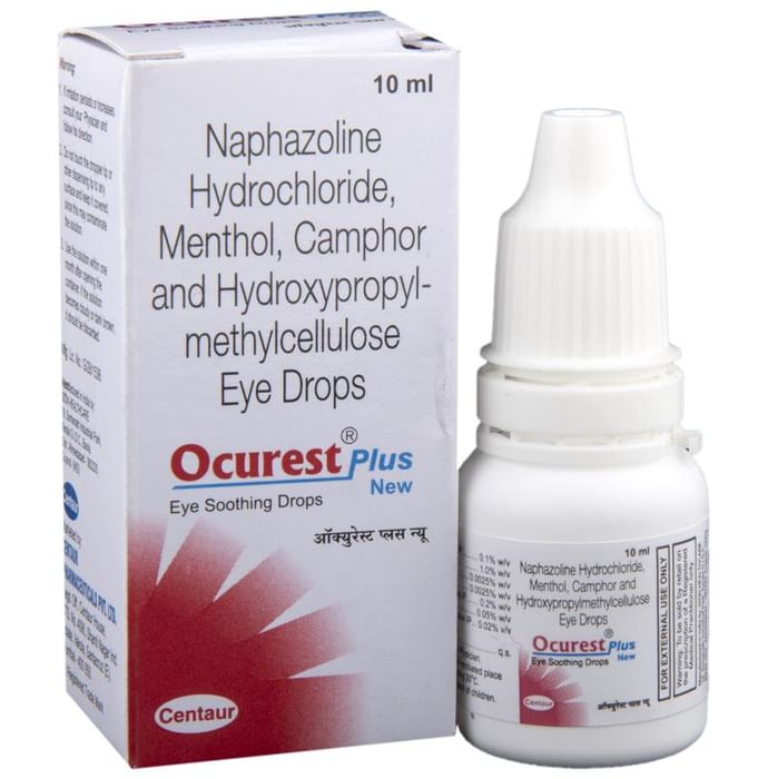 Ocurest Plus New Eye Soothing Drops