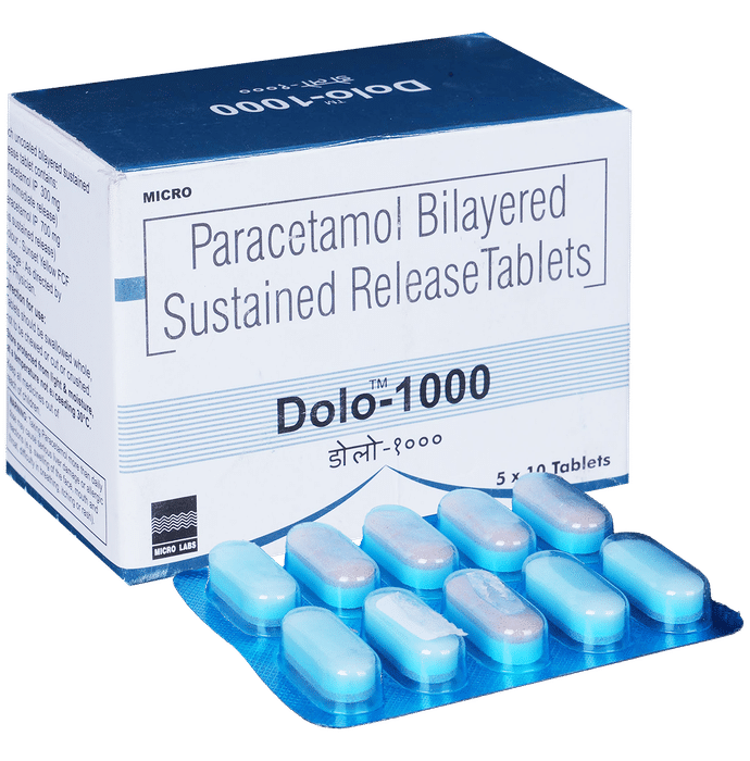 Dolo 1000mg Tablet