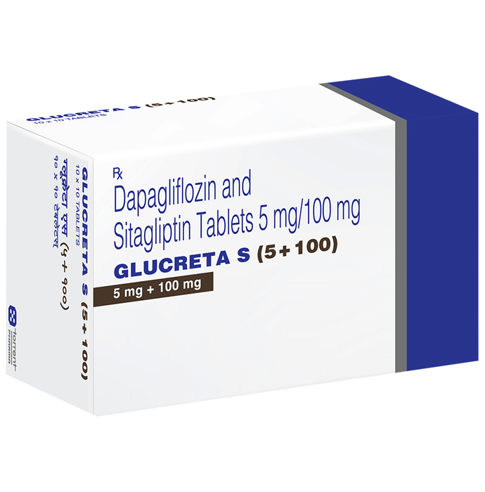 Glucreta S 5mg/100mg Tablet