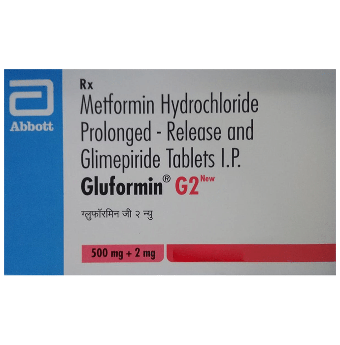 Gluformin G 2 New Tablet PR