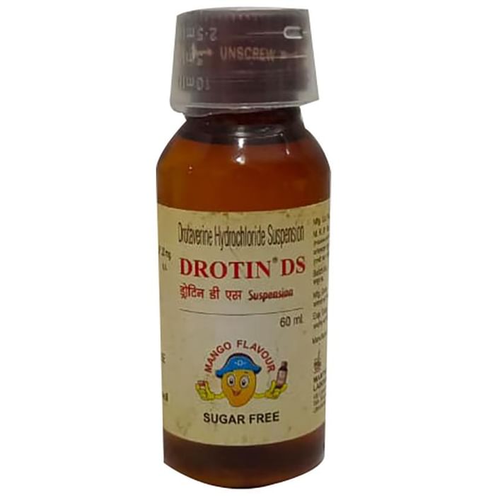 Drotin DS Oral Suspension Mango Sugar Free