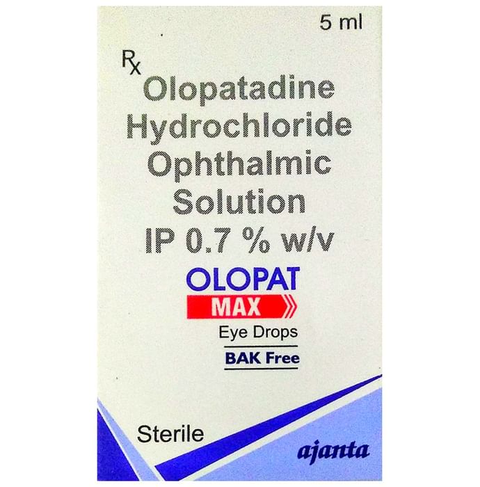Olopat Max Eye Drop BAK Free