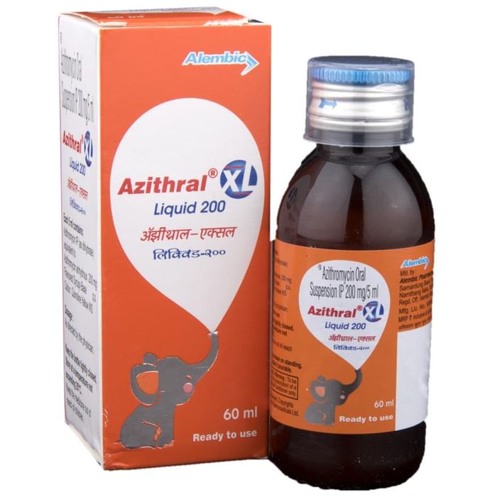 Azithral XL 200 Liquid