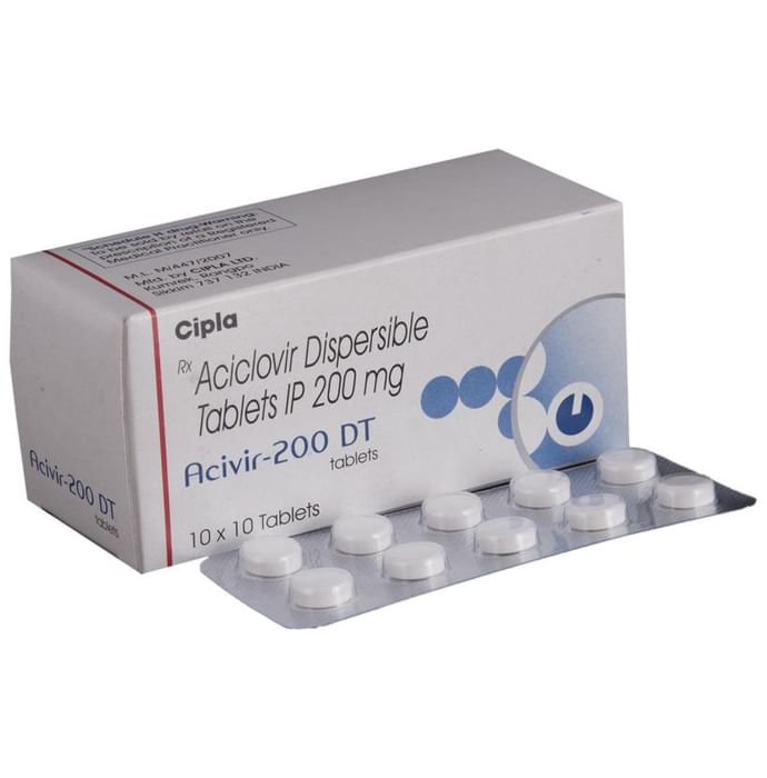 Acivir 200 DT Tablet
