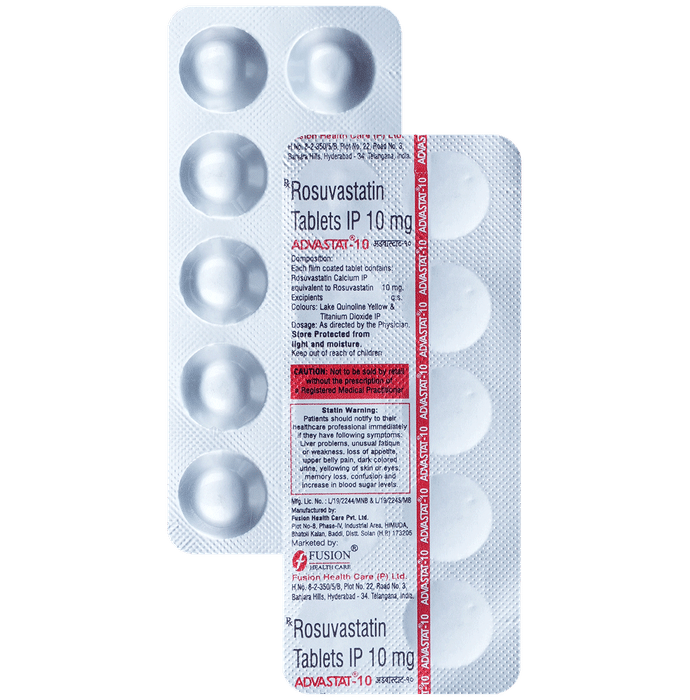 Advastat 10 Tablet